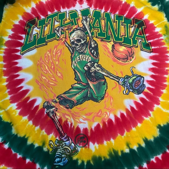 Vintage 1996 Grateful Dead Lithuania T-shirt 🔥 - Picture 3 of 5